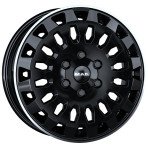 8,0X18 MAK OVERLAND 6/120 ET45 CH74,5 Gloss Black Mirror Ring