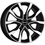 8,0X19 MAK HIGHLANDS 5/120 ET38 CH72,6 Black Mirror