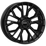 10,0X22 MAK STILO 5/130 ET27 CH71,6 Gloss Black