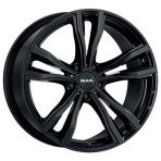 10,5X21 MAK X-MODE 5/112 ET43 CH66,6 Gloss Black