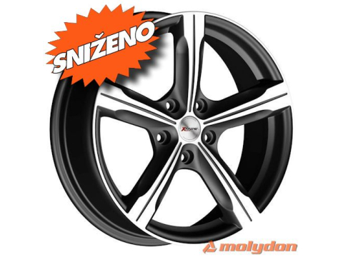 X30 7.00X16 ET37 4/108 X-TREME (72,2) MATT BLACK POLISHED