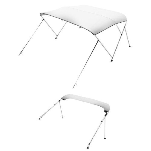 Bimini tenda za brod, 74 W, 3 luka, 183 × 117 cm