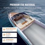 EVA obloga palube za protuklizni i mekani pod na plovilu, 240 × 114 cm