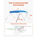 Bimini tenda za brod, 86 W