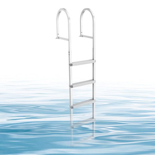 Ljestve za pristanište za 5 stuba, od aluminija, nosivost 227 kg Ljestve za pristanište za 5 stuba, od aluminija, nosivost 227 kg