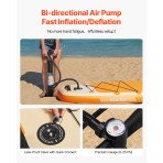 Napuhavajuća SUP daska sa sjedalom, 323 × 84 × 15 cm, nosivost 159 kg, s priborom