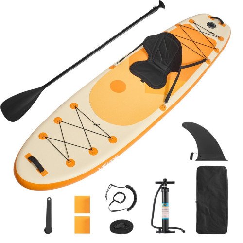 Napuhavajuća SUP daska sa sjedalom, 323 × 84 × 15 cm, nosivost 159 kg, s priborom Napuhavajuća SUP daska sa sjedalom, 323 × 84 × 15 cm, nosivost 159 kg, s priborom