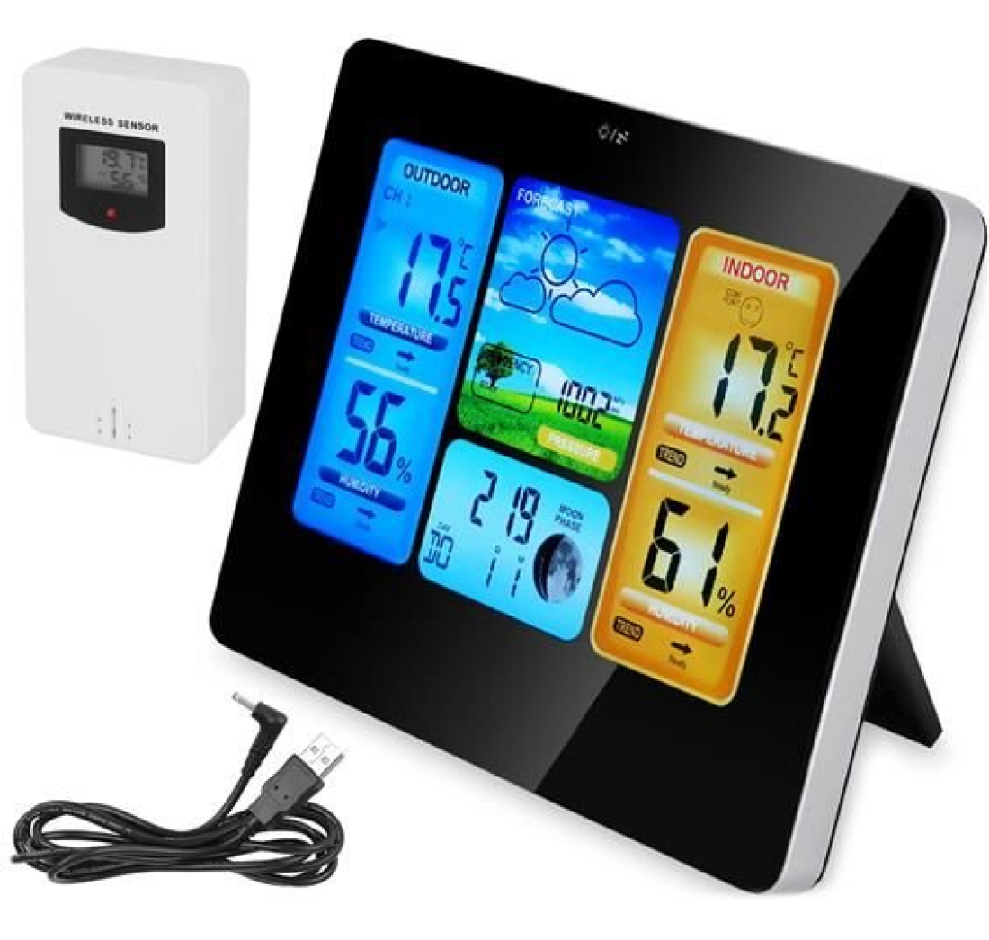 METEO LCD VREMENSKA STANICA 7 FUNKCIJA