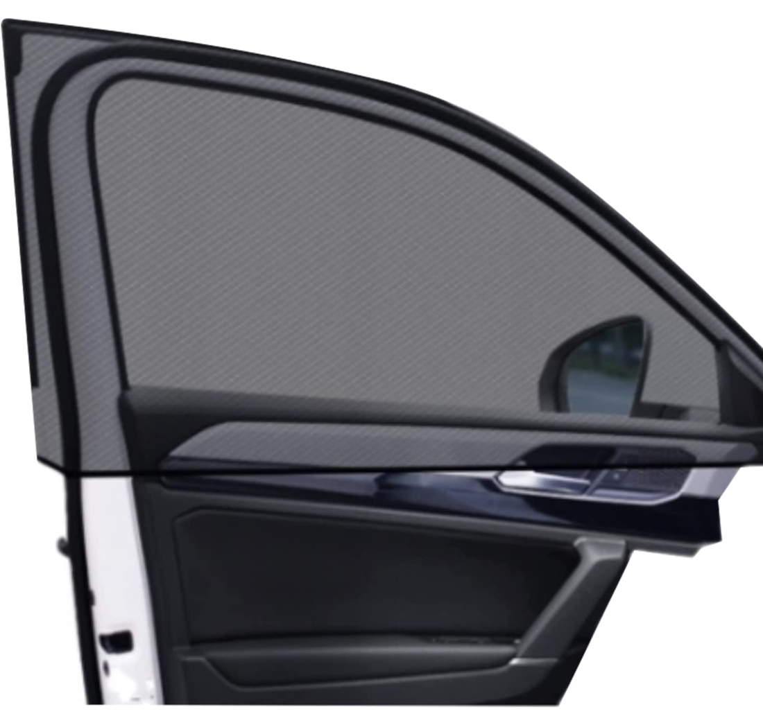 Bočna sjenila za vrata  automobila- prozirna mrežasta sjenila i zaštita od kukaca 2 kom.