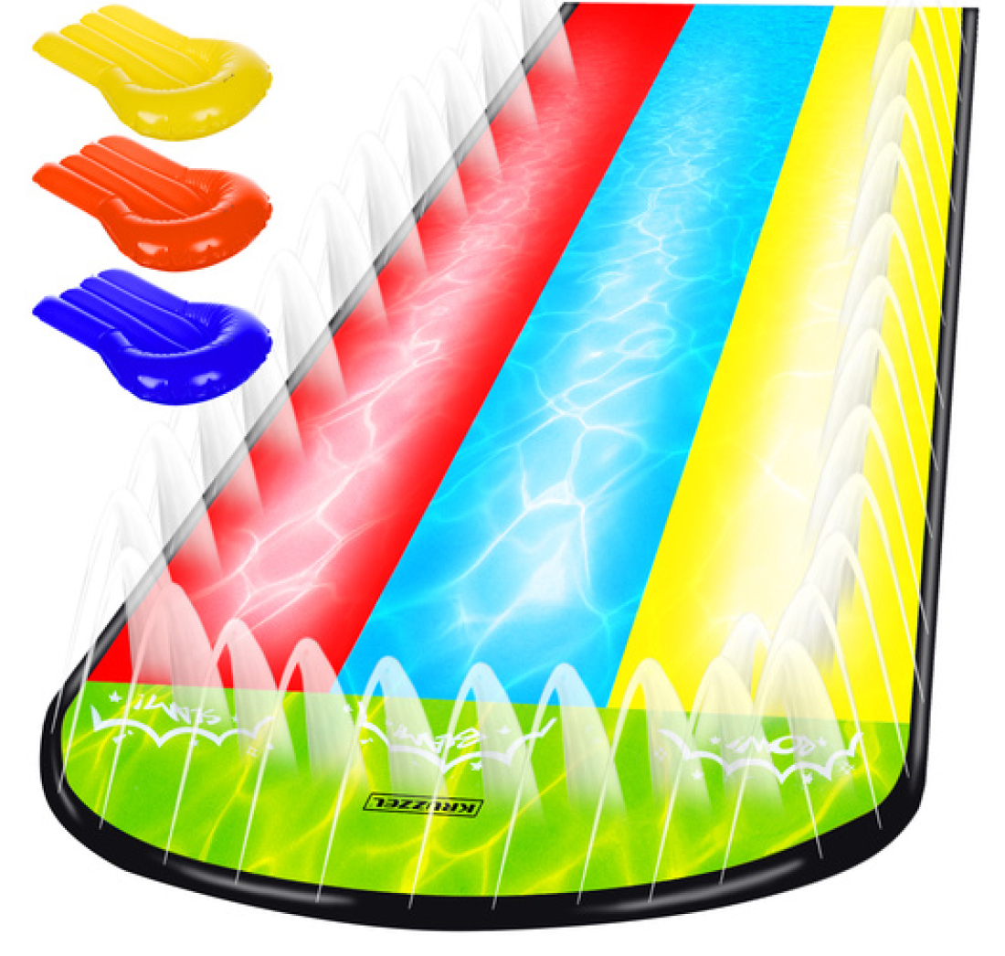 VODENI TOBOGAN S FONTANOM ZA LJETNU ZABAVU U VRTU