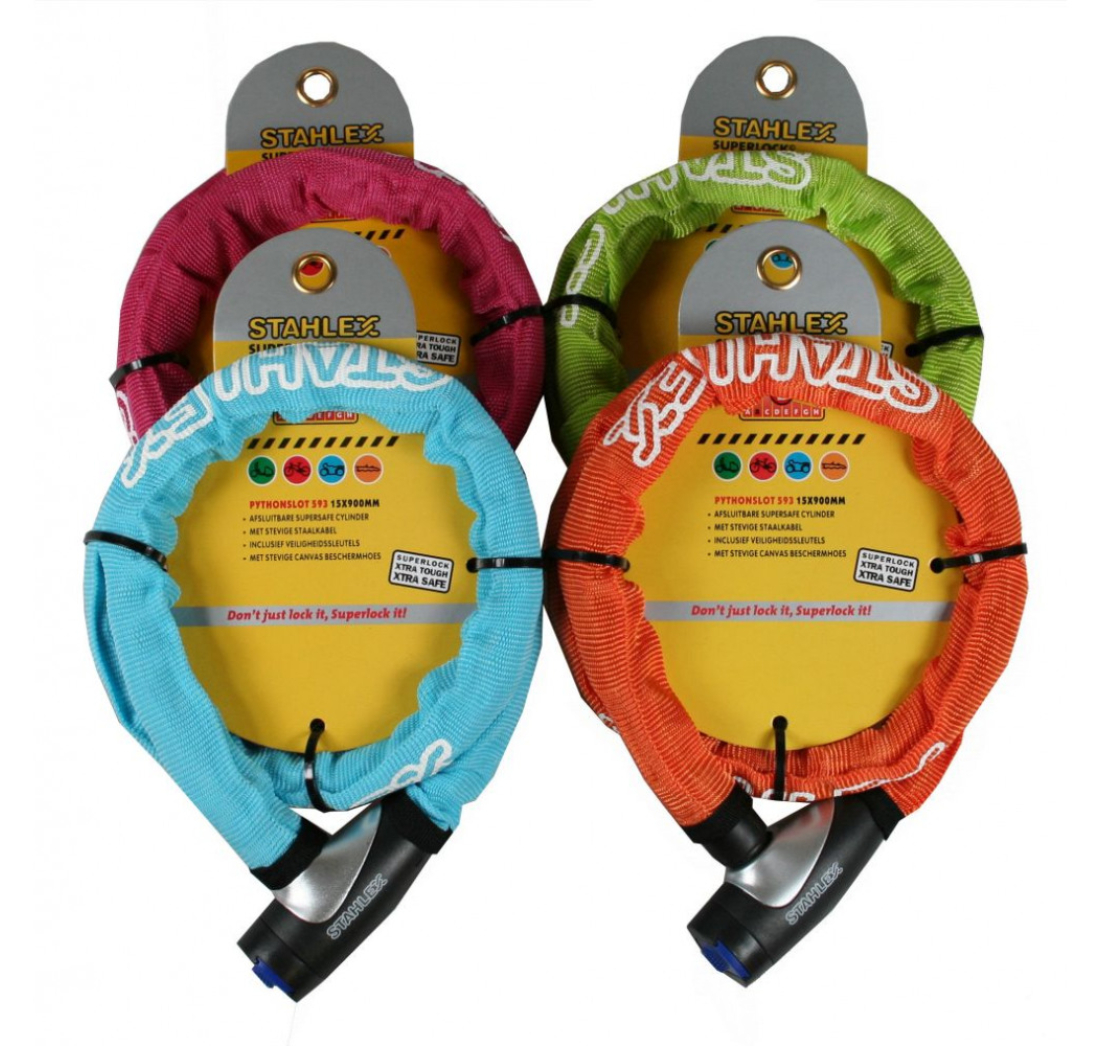 LOKOT ZA BICIKL 15 X900 RUŽIČASTI