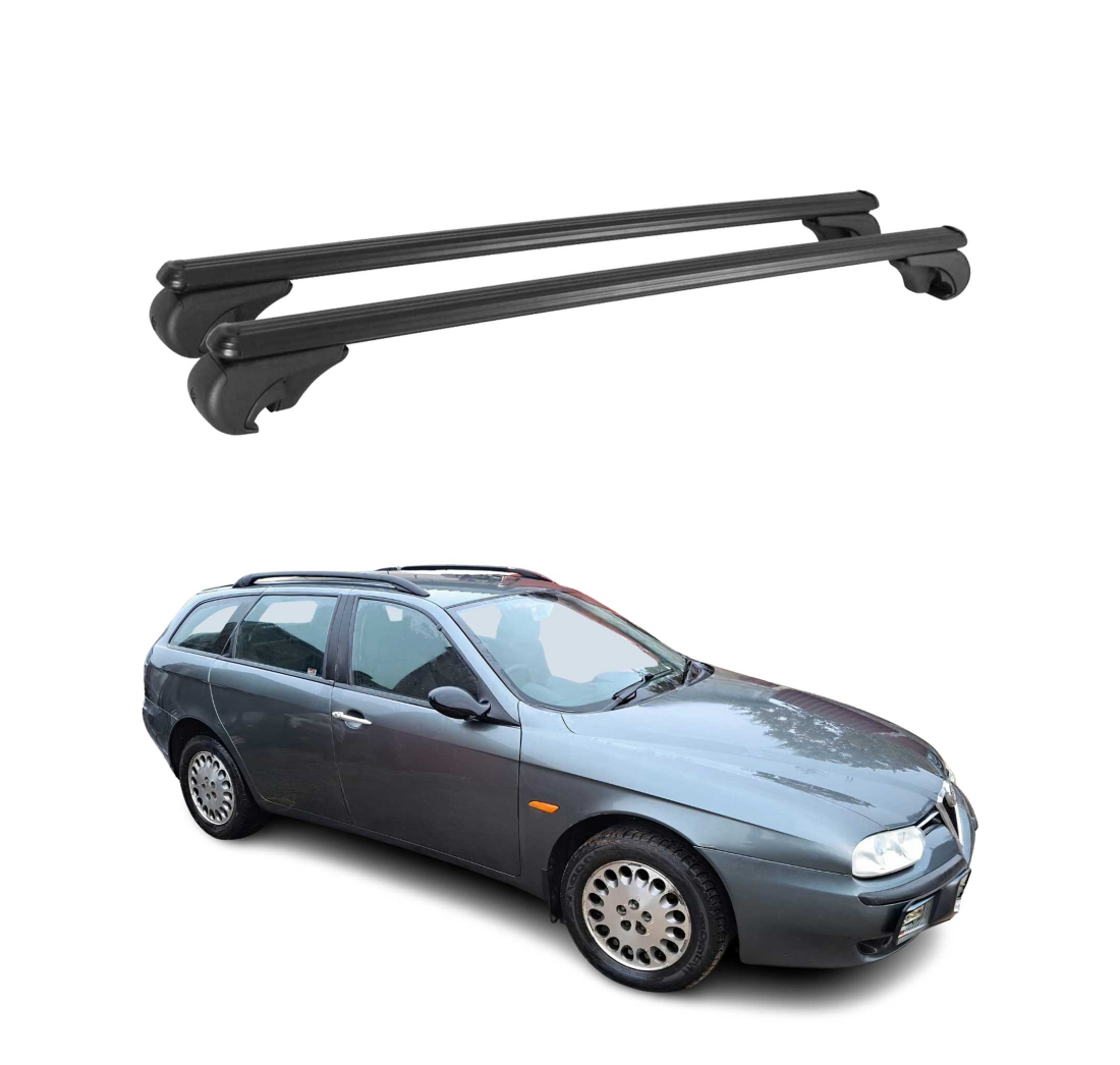 Krovni nosači ALFA ROMEO 156 SPORTWAGON 2000-2006 | aluminij | Molydon