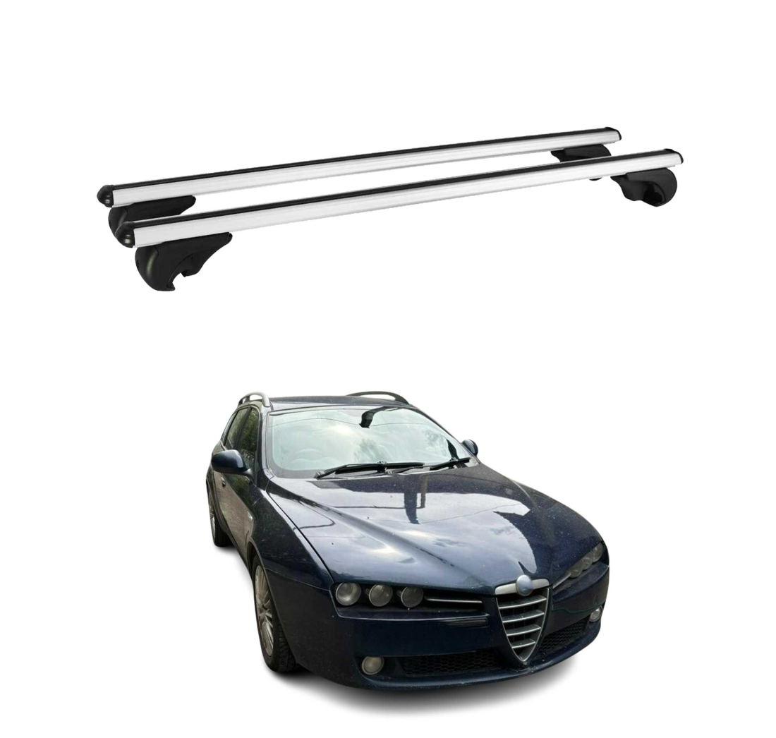 Krovni nosači ALFA ROMEO 159 SPORTWAGON 2005-2012 | aluminij | Molydon