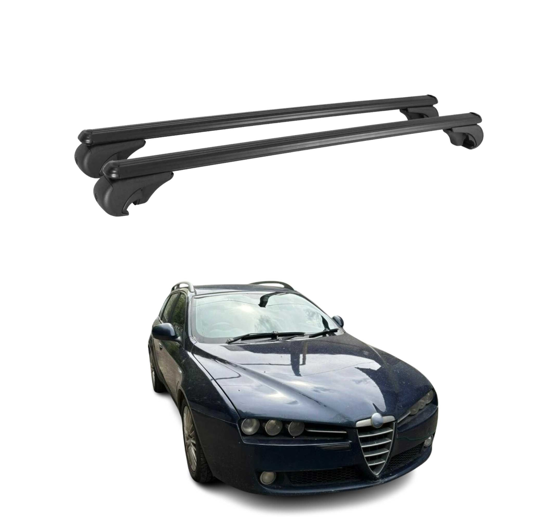 Krovni nosači ALFA ROMEO 159 SPORTWAGON 2005-2012 | aluminij | Molydon