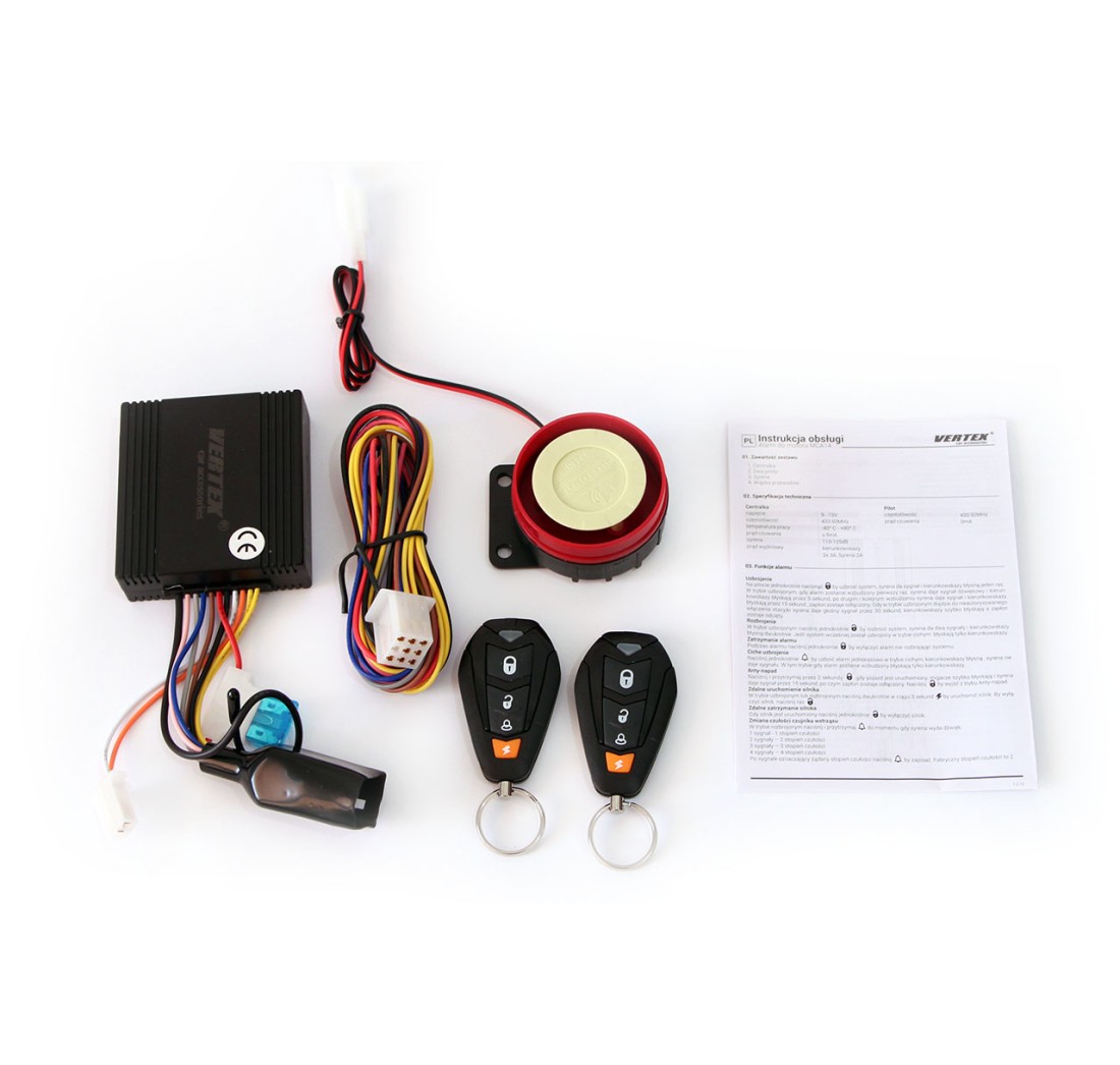 ALARM ZA MOTOCIKLE SA DALJINSKIM  AMIO