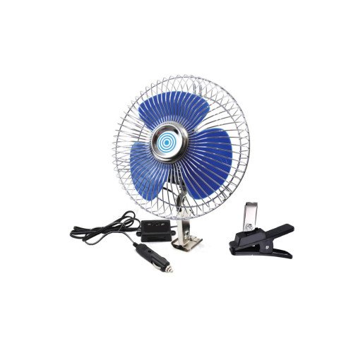 AUTO VENTILATOR S METALNOM ZAŠTITOM I ŠTIPALJKOM 24V AUTO VENTILATOR S METALNOM ZAŠTITOM I ŠTIPALJKOM 24V