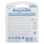 Baterije Raymax AAA R03 1,5 V cink-klorid, 4 komada