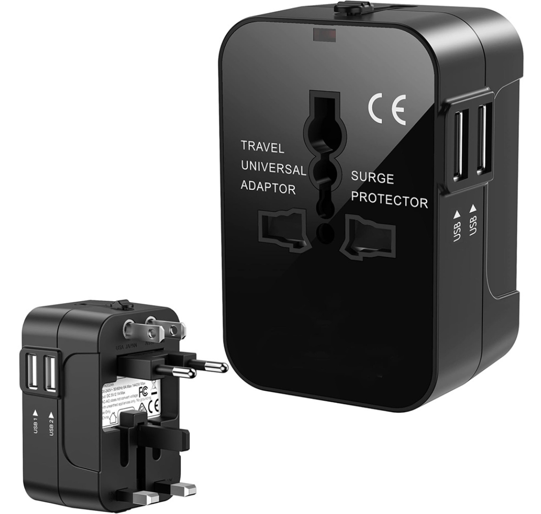 Univerzalni putni adapter 230V | 120V | USB
