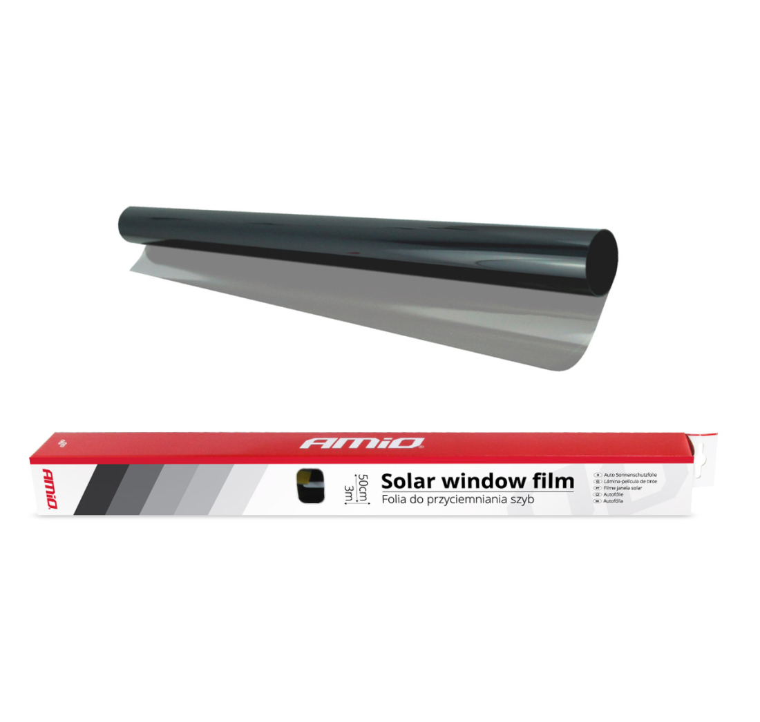 FOLIJA ZA STAKLA ULTRA DARK BLACK 0,5X3M