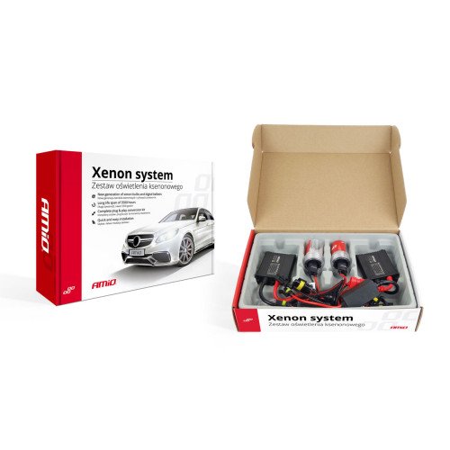 XENON ŽARULJA SLIM DS2 4300K 12V AMIO XENON ŽARULJA SLIM DS2 4300K 12V AMIO