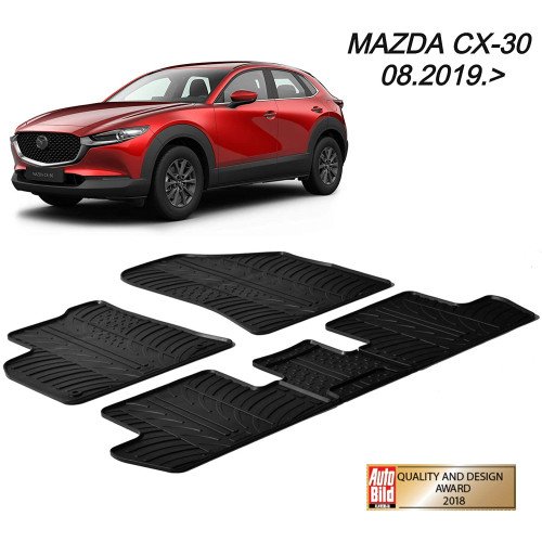 TIPSKI GUMENI TEPISI ZA MAZDA CX30 SUV TIPSKI GUMENI TEPISI ZA MAZDA CX30 SUV