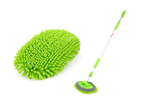 Četka od mikrofibre s priključkom za vodu 98-168cm Četka od mikrofibre s priključkom za vodu 98-168cm