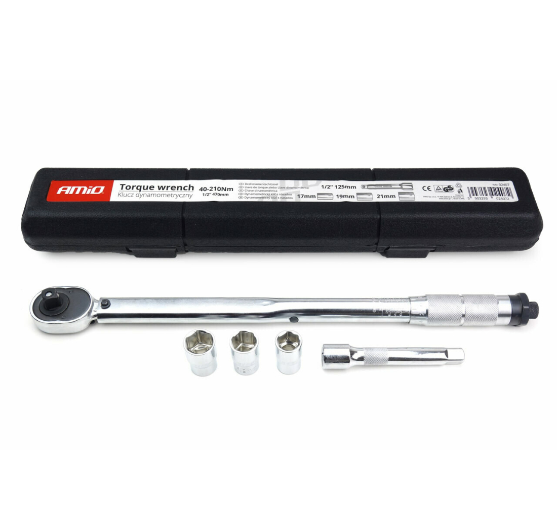 MOMENT KLJUČ 40-210 Nm  450 mm