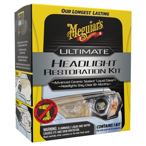 Komplet za obnovu i zaštitu farova Meguiars Ultimate Headlight Restoration Kit Komplet za obnovu i zaštitu farova Meguiars Ultimate Headlight Restoration Kit