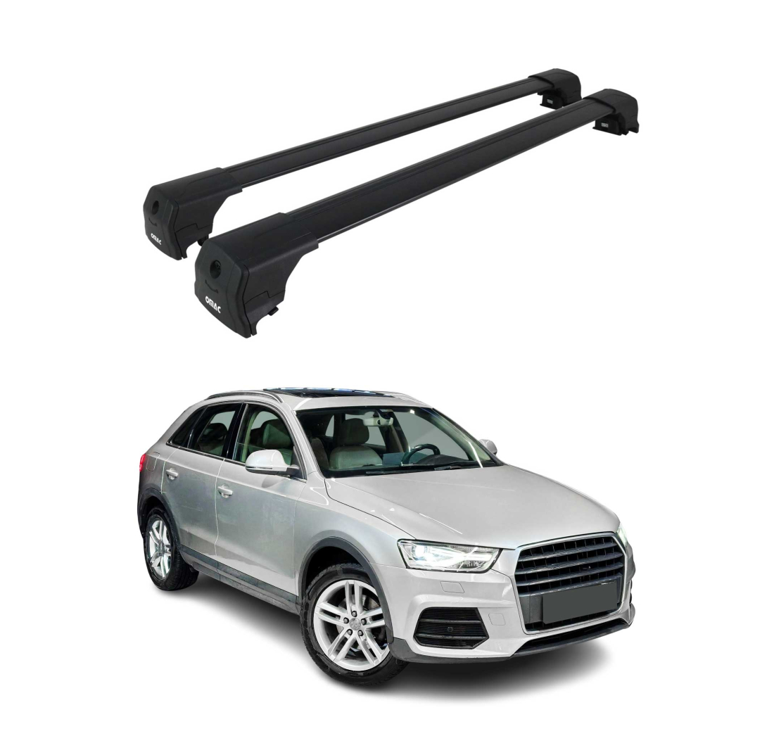 Krovni nosači AUDI Q3 8U 2011-2018 | aluminij | Molydon