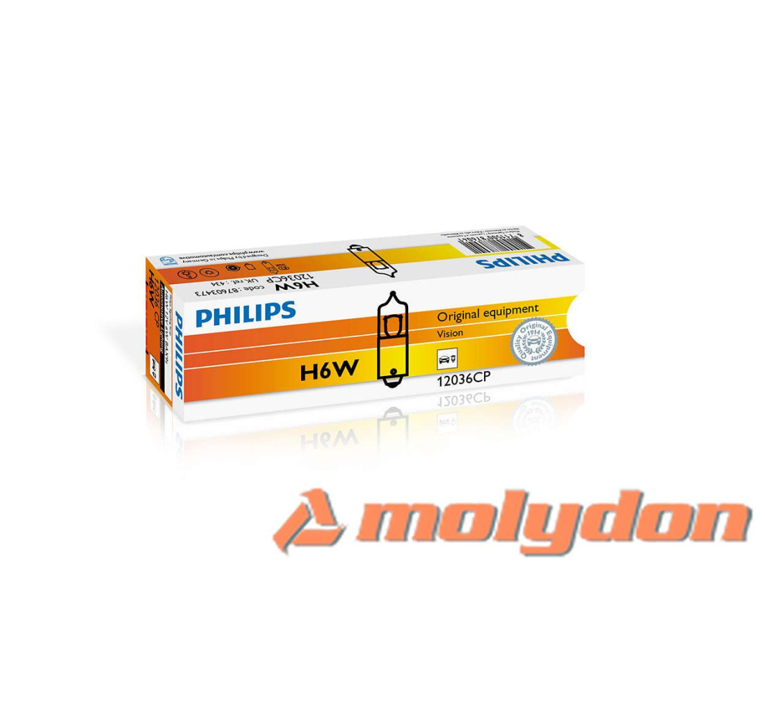 PHILIPS AUTO ŽARULJA H6 6W/12V