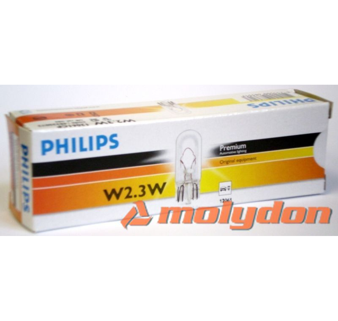 PHILIPS AUTO ŽARULJA W2X4,6d 2,3W/12V