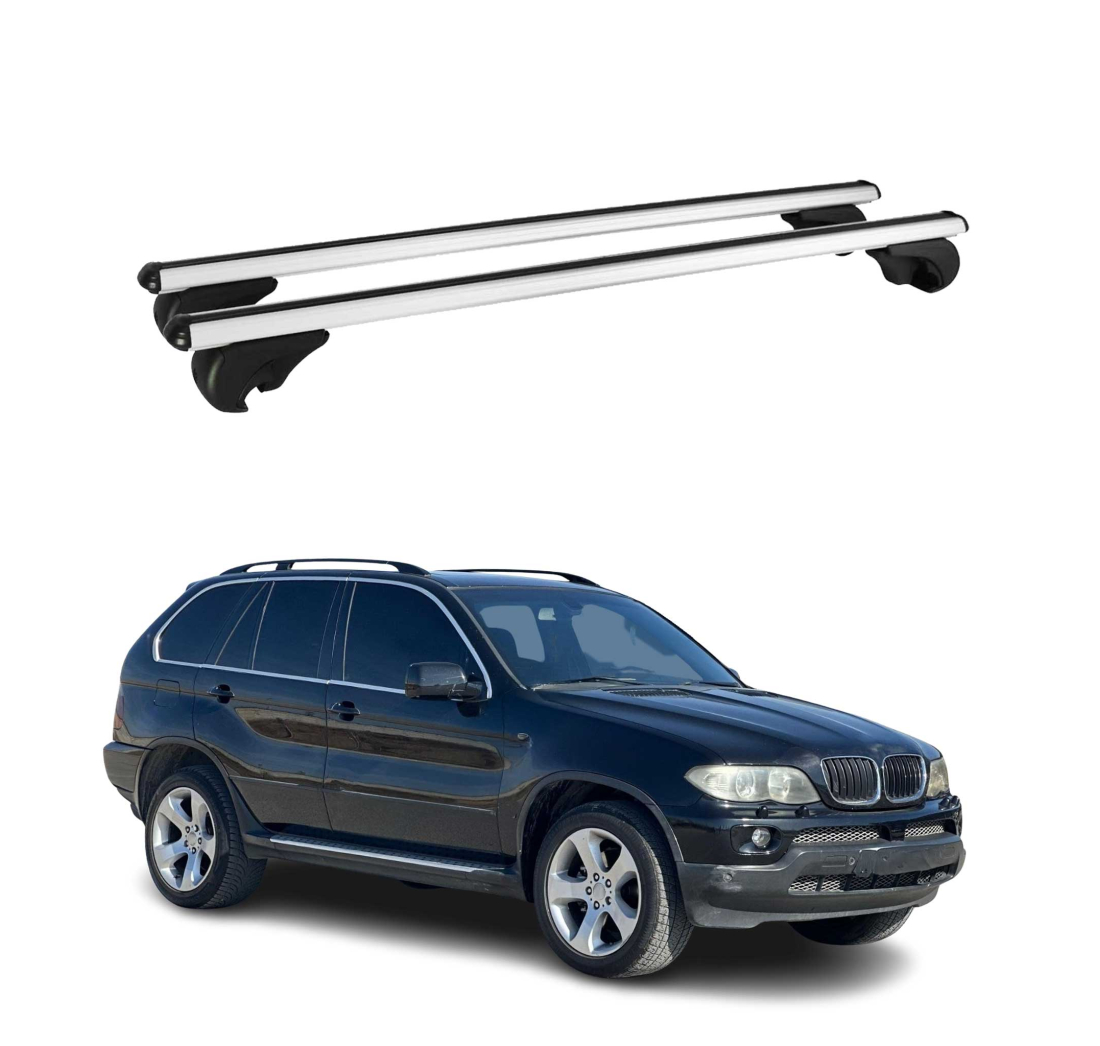 Krovni nosači BMW X5 E53 1999-2006 | aluminij | Molydon