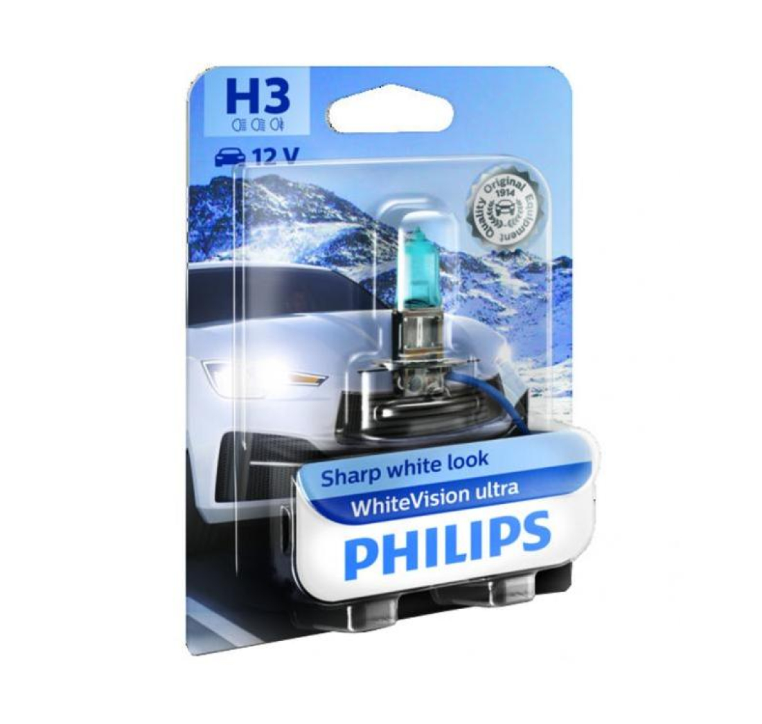 PHILIPS AUTO ŽARULJA H3 55W/12V WHITEVISION