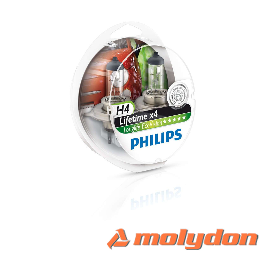 PHILIPS AUTO ŽARULJA H4 60/55W/12V LONG LIFE ECO PAR