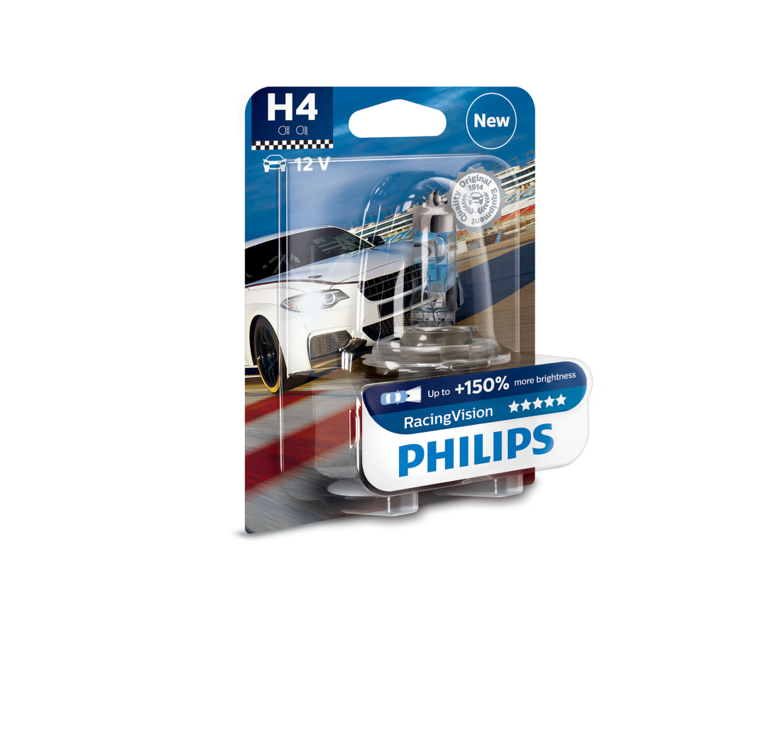 PHILIPS AUTO ŽARULJA H4 60/55W/12V Racing Vision