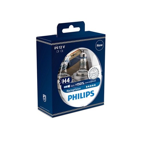 PHILIPS AUTO ŽARULJA H4 60/55W/12V Racing Vision PHILIPS AUTO ŽARULJA H4 60/55W/12V Racing Vision