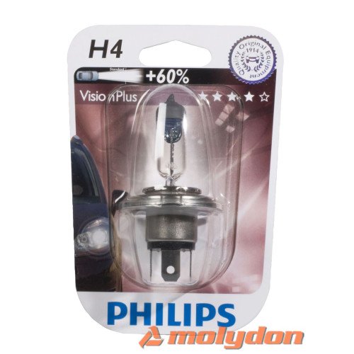PHILIPS AUTO ŽARULJA H4 60/55W/12V VisionPlus PHILIPS AUTO ŽARULJA H4 60/55W/12V VisionPlus