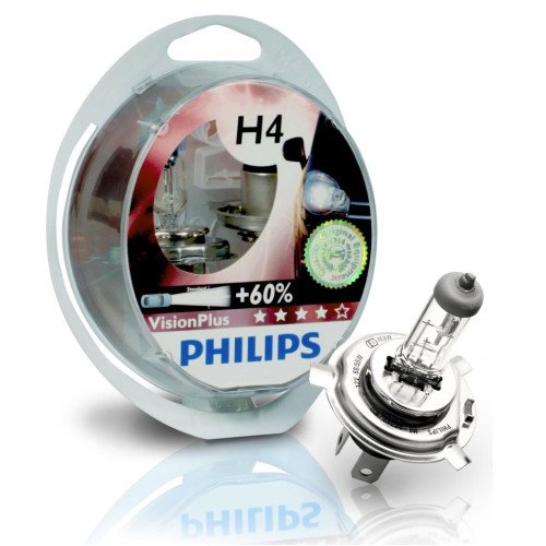 PHILIPS AUTO ŽARULJA H4 60/55W/12V VisionPlus PHILIPS AUTO ŽARULJA H4 60/55W/12V VisionPlus