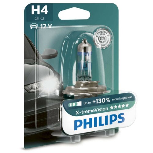 PHILIPS AUTO ŽARULJA H4 60/55W/12V X-TREME VISION PHILIPS AUTO ŽARULJA H4 60/55W/12V X-TREME VISION