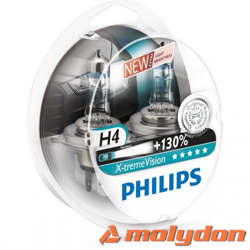 PHILIPS AUTO ŽARULJA H4 60/55W/12V X-TREME Vision+ W5W UBODNA 5W/12V PHILIPS AUTO ŽARULJA H4 60/55W/12V X-TREME Vision+ W5W UBODNA 5W/12V