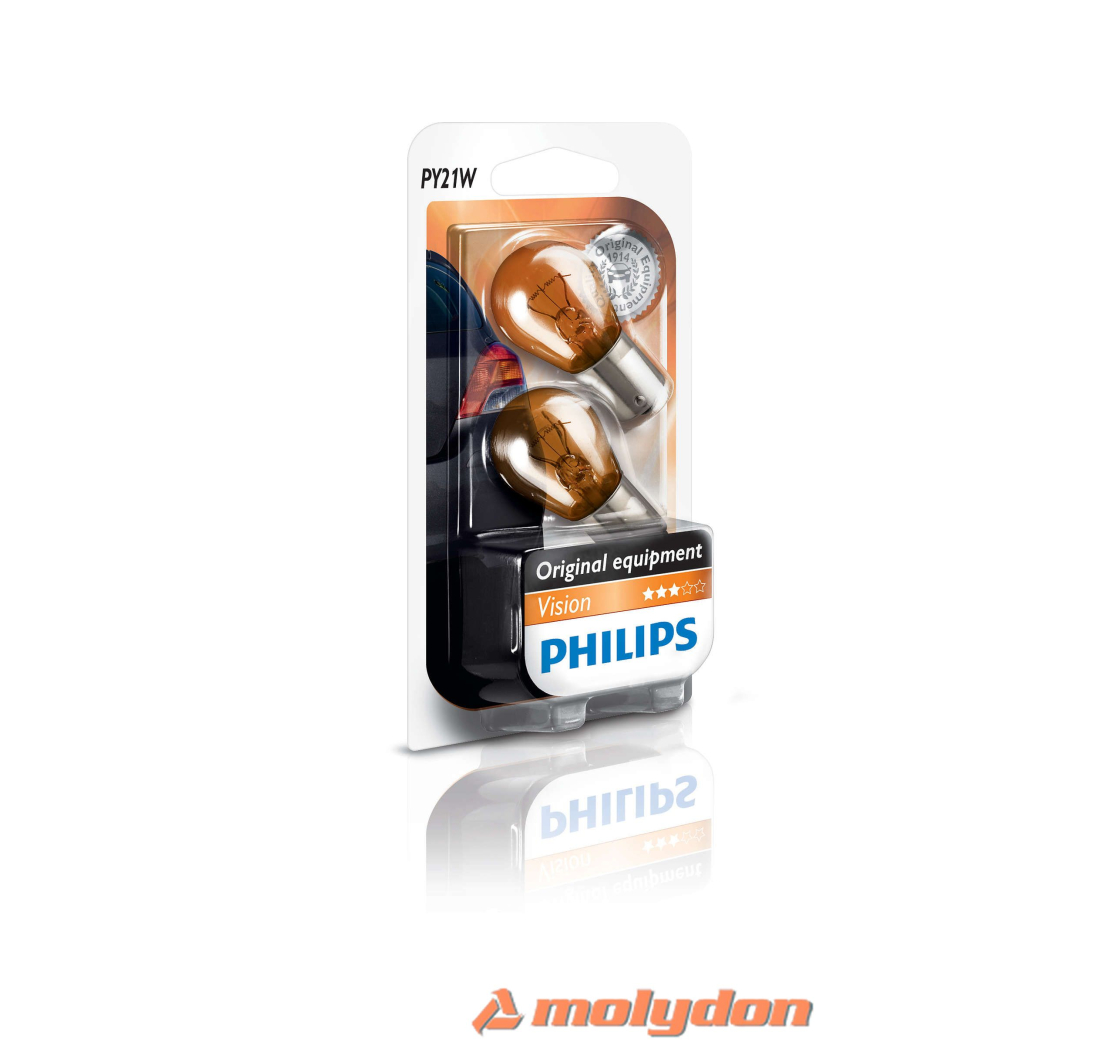 PHILIPS MOTO ŽARULJA 21W/12V ORANGE