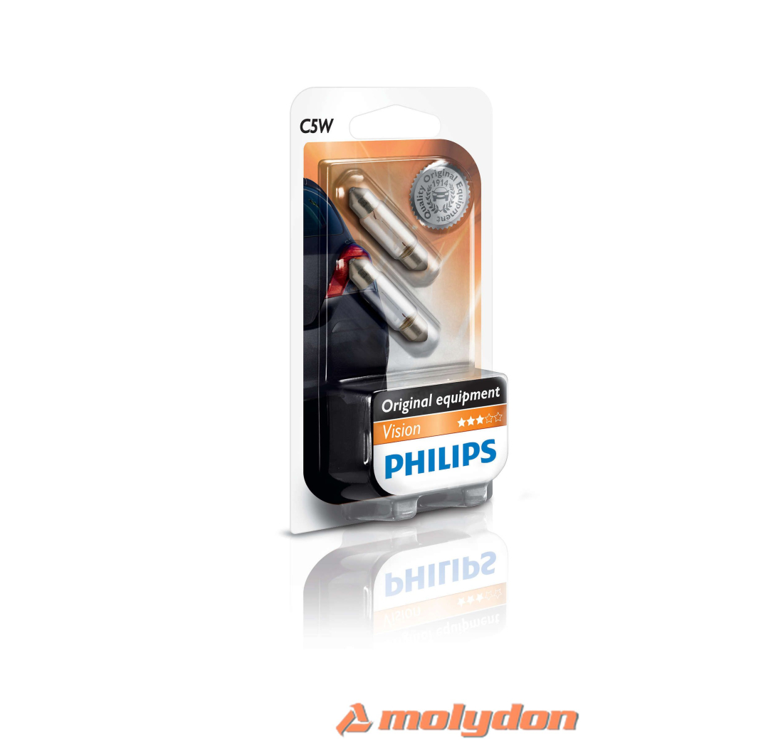 PHILIPS AUTO ŽARULJA SV8.5 5W/12V BL.