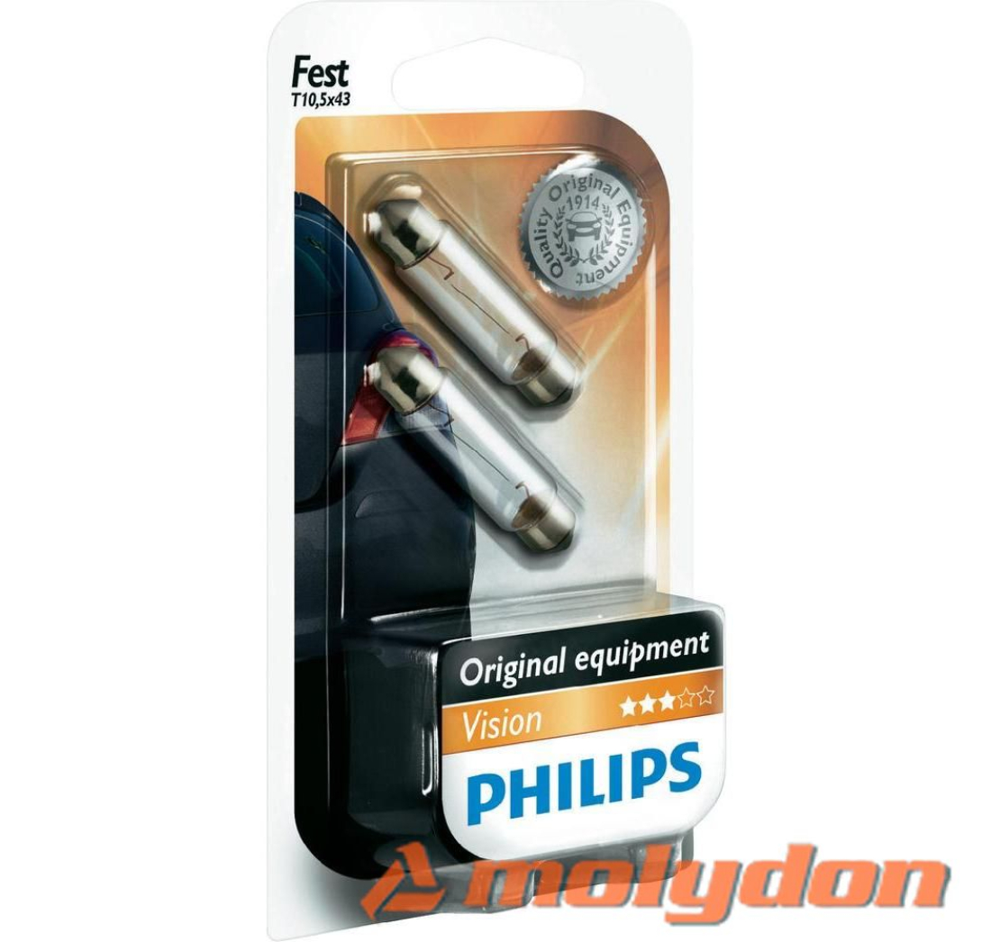 PHILIPS AUTO ŽARULJA SV8,5 10W/12V