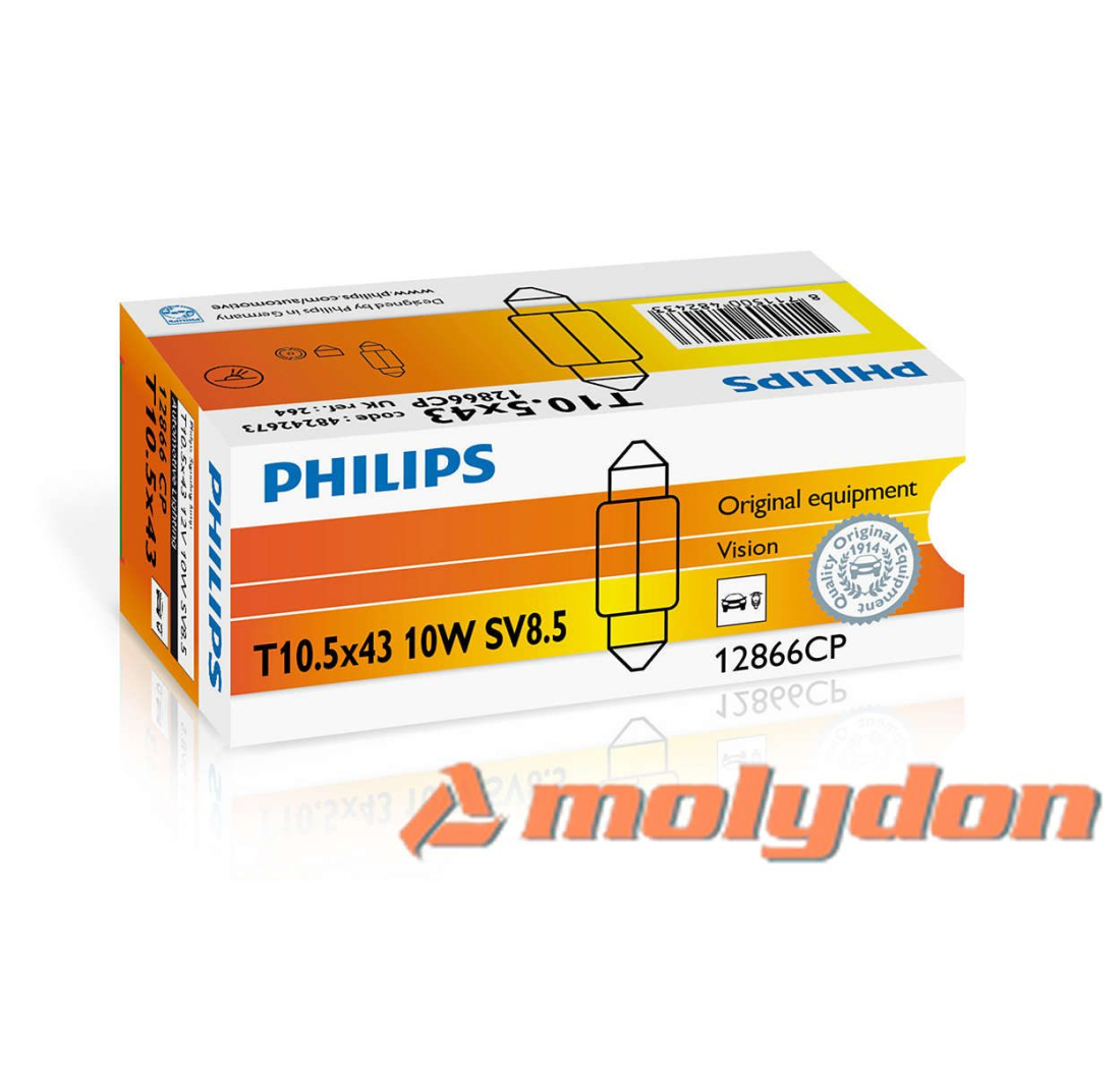 PHILIPS AUTO ŽARULJA SV8,5 10W/12V