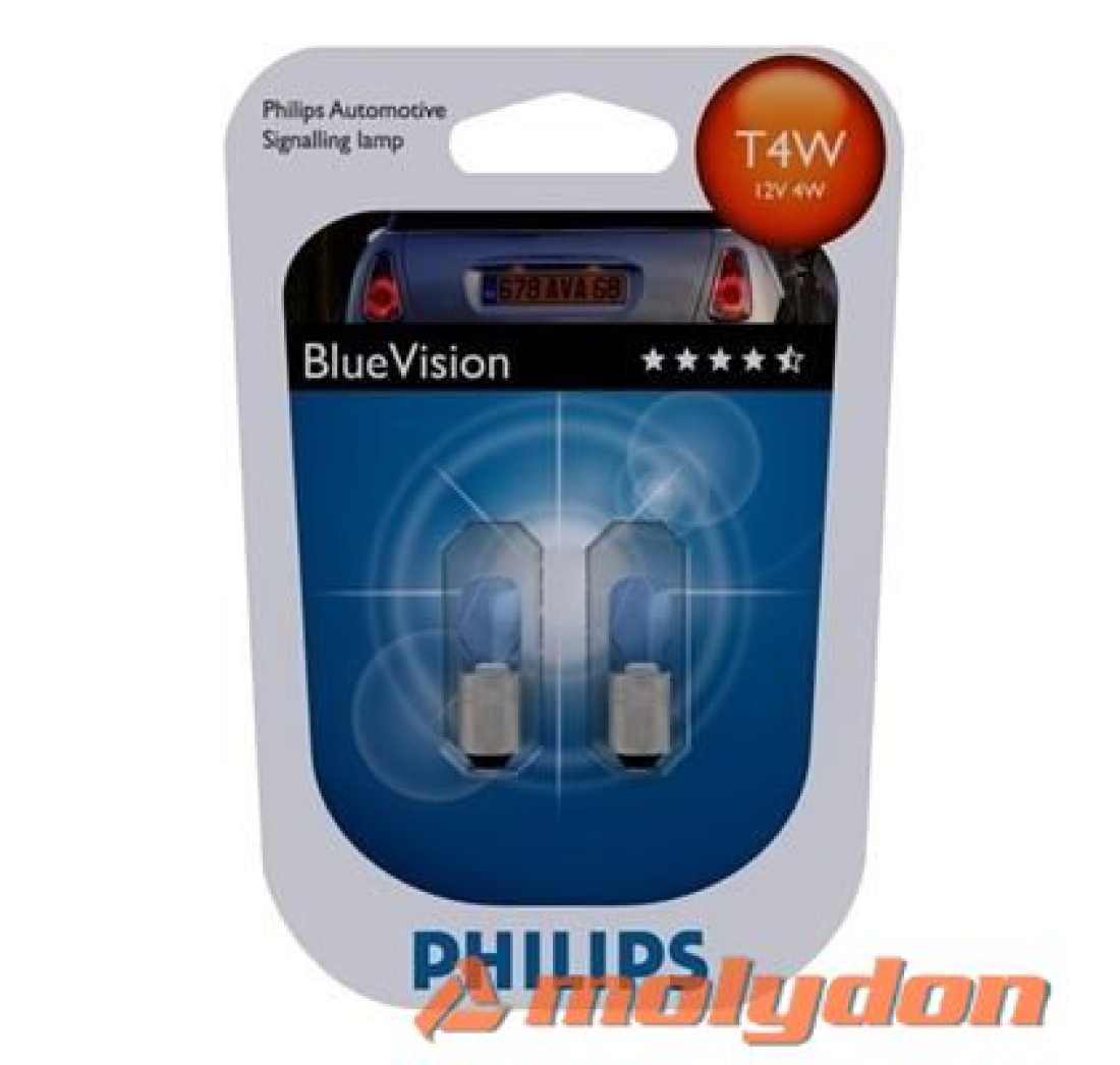 PHILIPS AUTO ŽARULJA BA9S 4W/12V BLUE VISION
