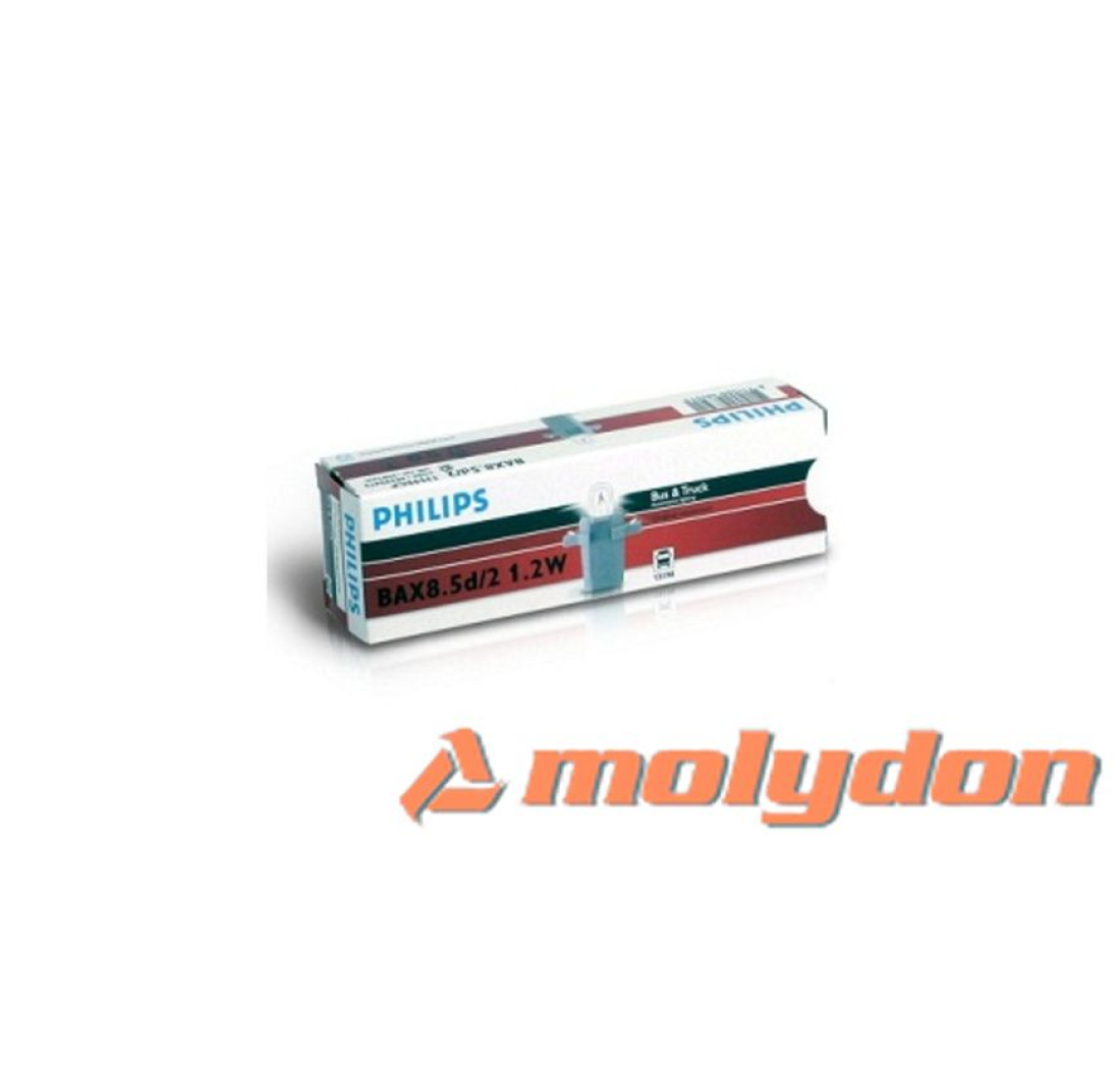 PHILIPS AUTO ŽARULJA BAX8D 1,2W/24V GREY