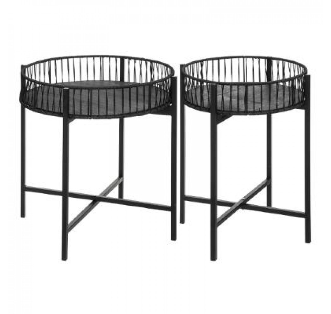 STOLIĆI ZA KAVU 2/1 CRNI