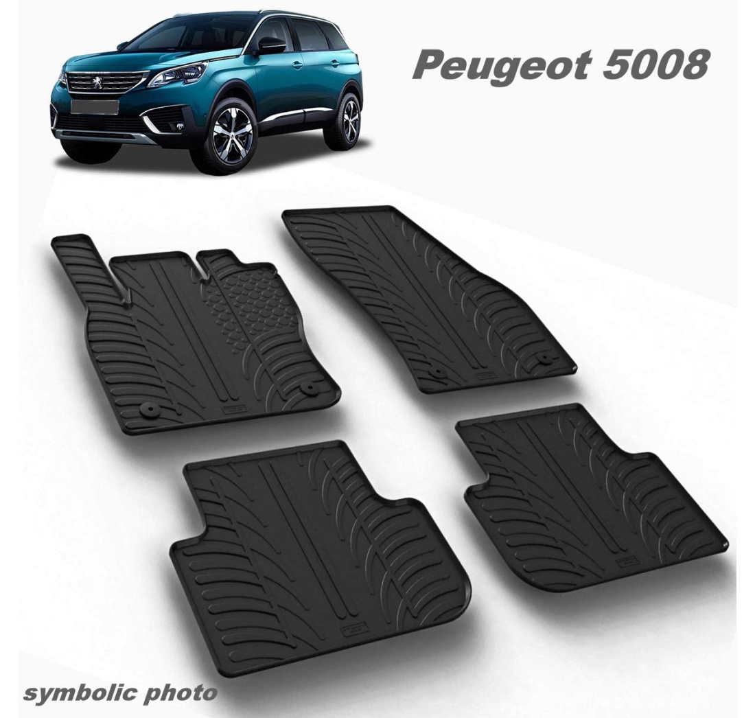 Tipski gumeni tepisi za Peugeot: 5008 05.2017->