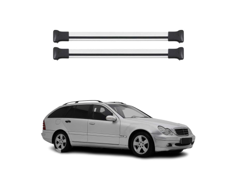 Krovni nosači MERCEDES C CLASS S203 2001-2007 | aluminij | Molydon