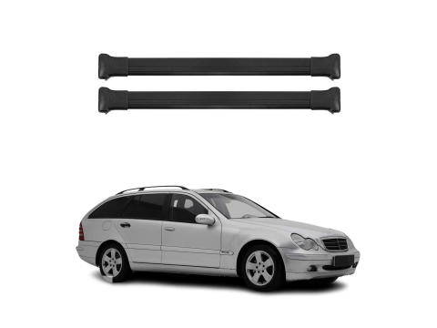 Krovni nosači MERCEDES C CLASS S203 SW 2001-2007 | aluminij | Molydon